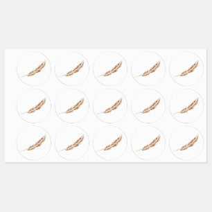 .Les étiquettes de plume défectueux