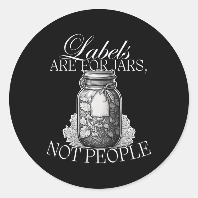 Les étiquettes sont pour les jarres (Devant)