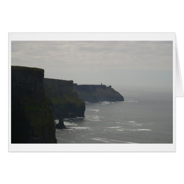 Les falaises tumultueuses de Moher (Devant horizontal)