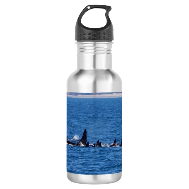 Les familles collent ensemble Bouteille d'eau (Devant)