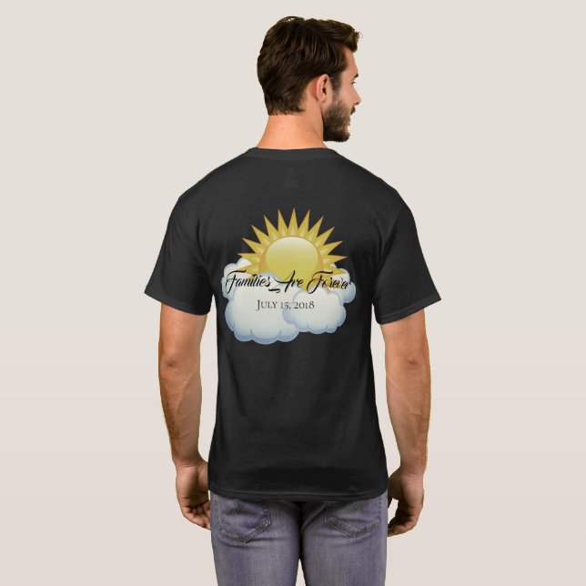 Les familles de T-shirts pour hommes sont pour tou (Dos entier)