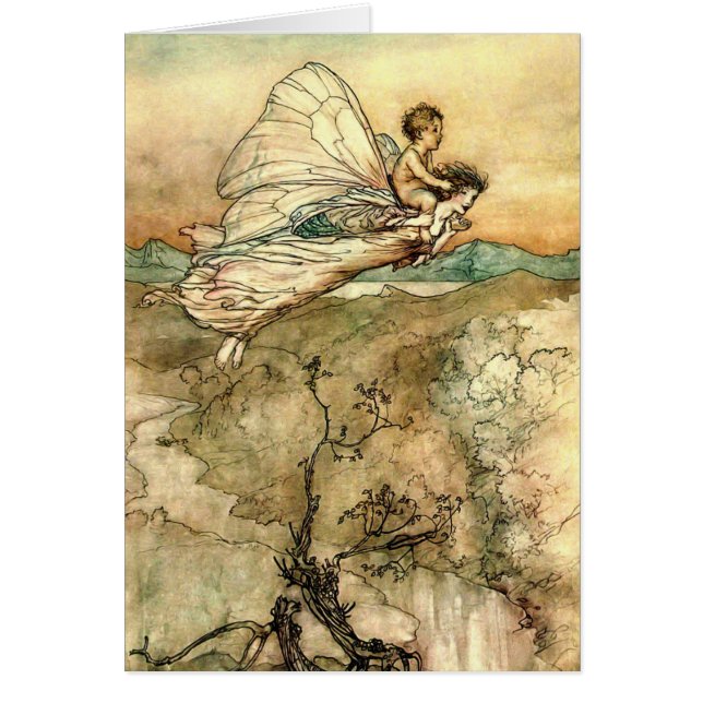 Les Féeries d'Arthur Rackham en vol (Devant)