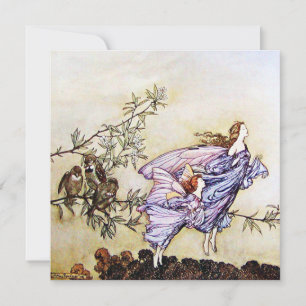 Les fées dans les arbres Invitations