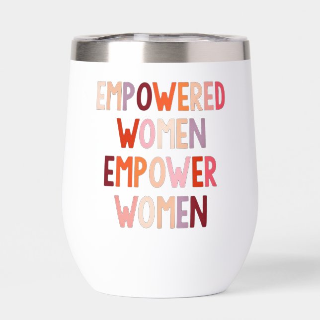 Les femmes autonomes épanouissent les femmes (Arrière)