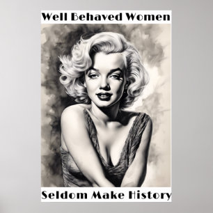 Les Femmes Bien Comportées Font Rarement Poster Hi