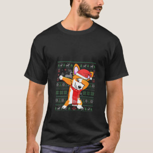 Les femmes Dabbing Corgi laide Noël Sweat Noël Noë