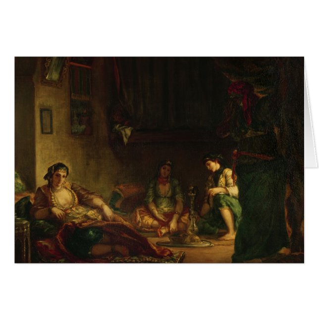 Les femmes d'Alger dans leur harem, 1847-49 (Devant horizontal)