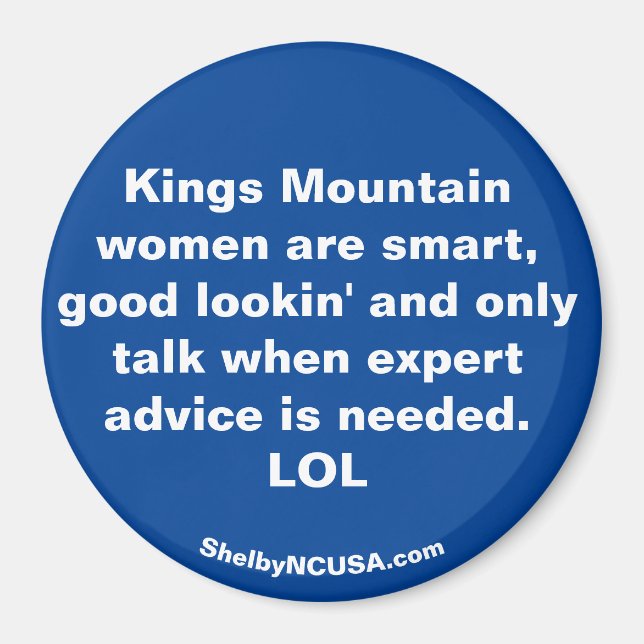 Les femmes de Kings Mountain sont ... aimant (Devant)