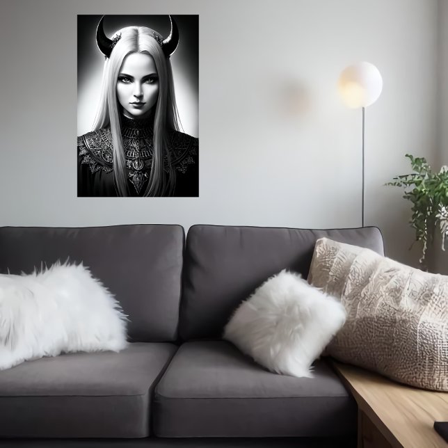 Les femmes démon Lord | AI Art Poster (Créateur téléchargé)