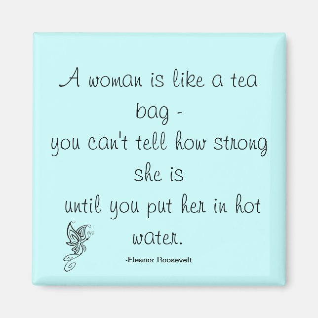 Les femmes fortes citent Roosevelt Magnet (Devant)