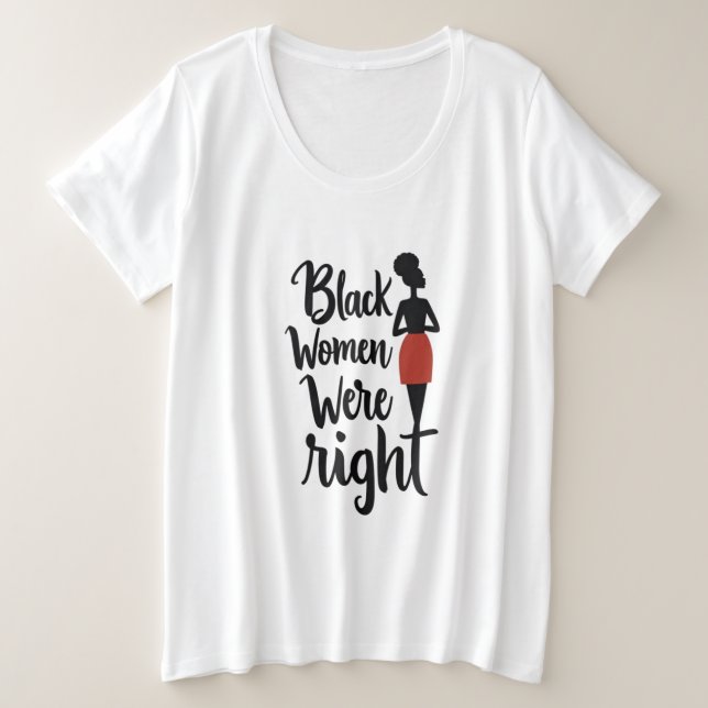 Les Femmes Noires Avaient Raison. (Design devant)