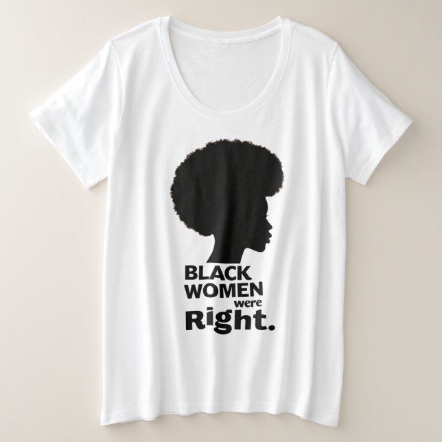 Les Femmes Noires Étaient Juste Au-Dessus De Silho (Design devant)