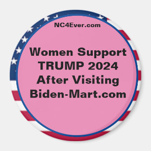 Les Femmes Soutiennent TRUMP 2024 Après Aimant Fri