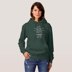 Les Femmes Sweat - shirt à capuche Le Jardin Secre