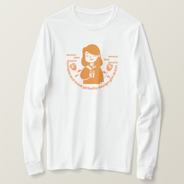 Les femmes t-shirt unique et conception girhafique (Design devant)