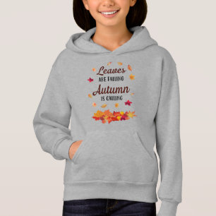 Les feuilles tombent L'automne appelle le Sweat -