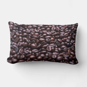 Les fèves de café lancent oreiller