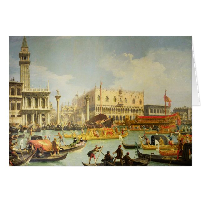 Les fiançailles du doge vénitien vers l'Adriatique (Devant horizontal)