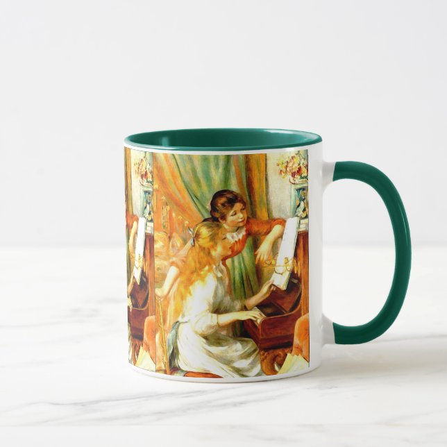 Les filles à la Mug de piano (Droite)