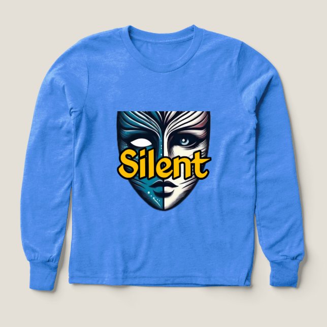 Les Filles Bella+Canvas Tri-Mélange Chemise À Manc (Motif recto)