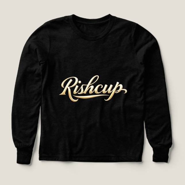 Les Filles Bella+Canvas Tri-Mélange Chemise À Manc (Motif recto)