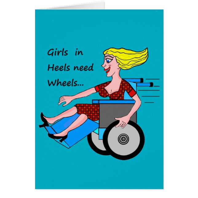 Les filles dans des talons ont besoin de roues (Devant)