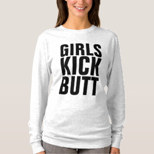 LES FILLES DONNENT DES COUPS DE PIED, T-Shirts Gir