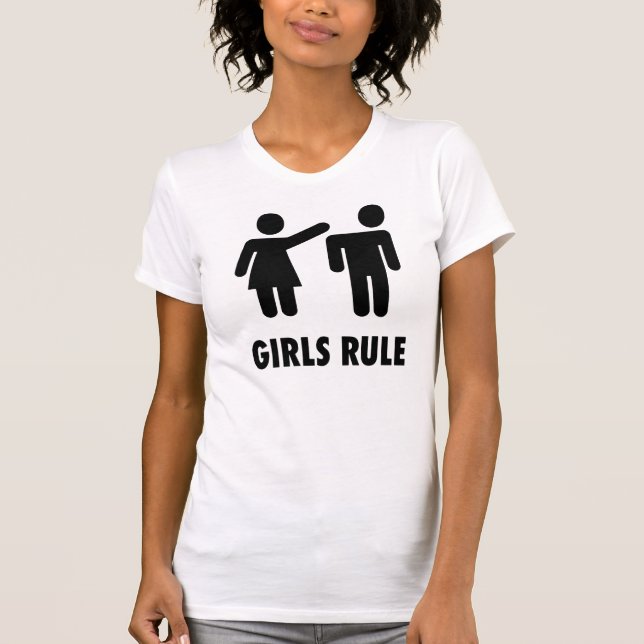 LES FILLES EN RÈGNE, T-shirts amusants (Devant)