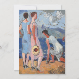 Les filles face à la mer   Christopher Wood