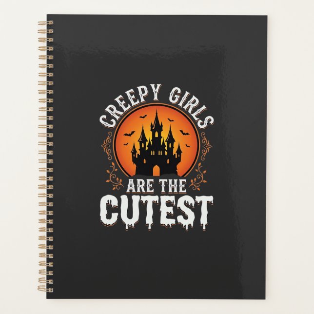 Les Filles Flippantes Sont Le Design De Halloween  (Devant)