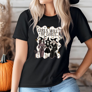 Les filles mignonnes seront des filles Tshirt Hall
