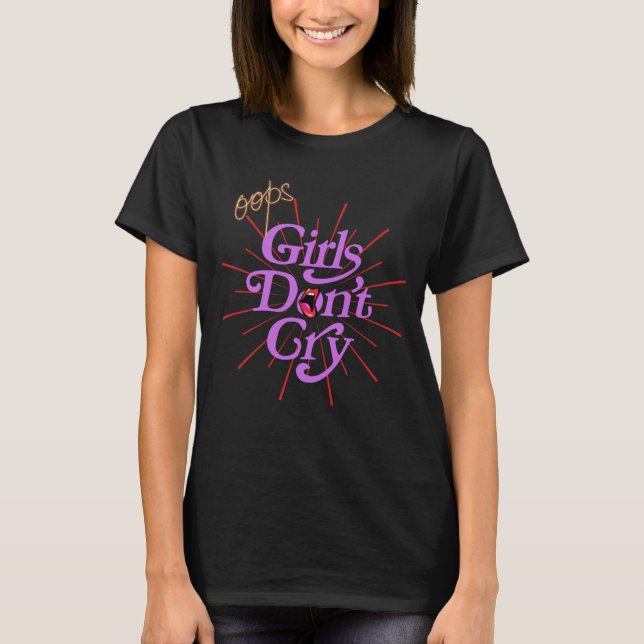Les filles ne pleurent pas T-shirt (Devant)