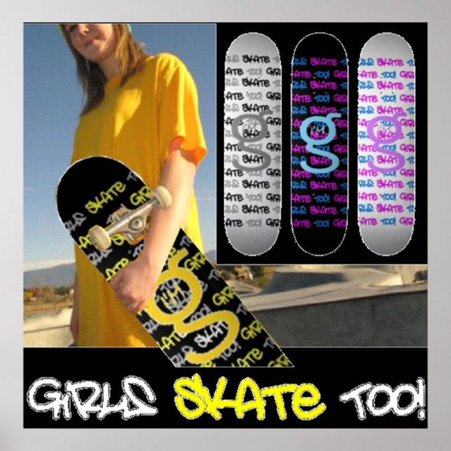 Les Filles Patinent Aussi ! - Poster de I'm G Skat (Devant)