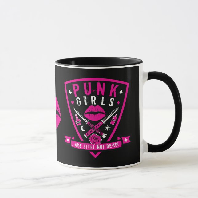 Les filles Punk ne sont toujours pas mortes ! mug  (Droite)