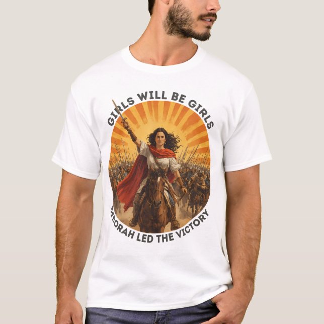 Les Filles Seront des Filles T-Shirt de Deborah Vi (Devant)