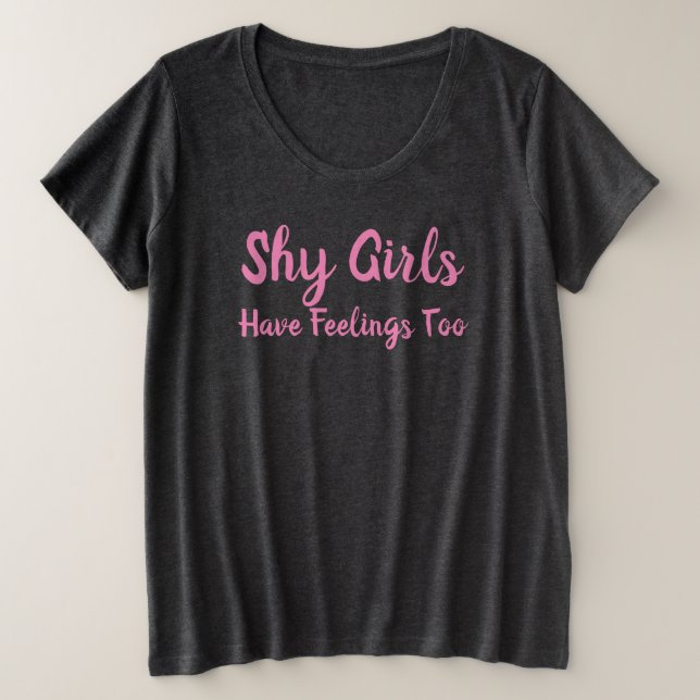 Les filles timides ont aussi des sentiments (Design devant)