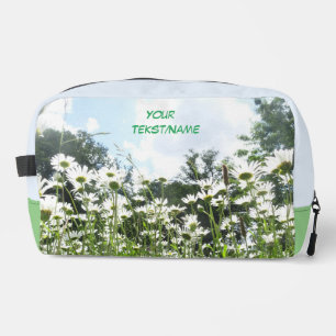 Les Fleurs De La Marguerite Poussière. Sac de toil