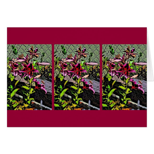 Les fleurs de maman (Devant horizontal)