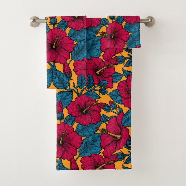Les fleurs d'Hibiscus (En situation)