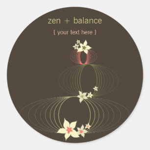 Les fleurs d'Ikebana   *01   Sticker