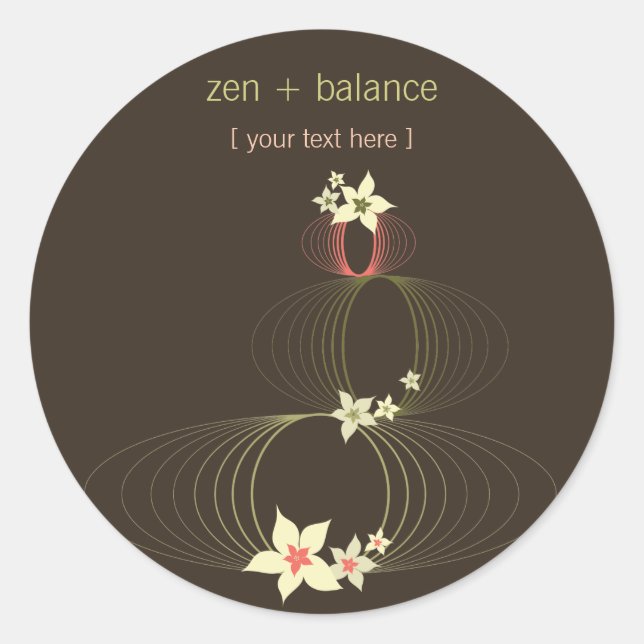 Les fleurs d'Ikebana | *01 | Sticker (Devant)