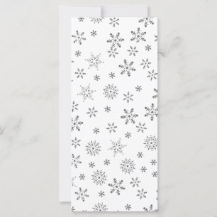 Les flocons de neige sur l'Arrière - plan blanc