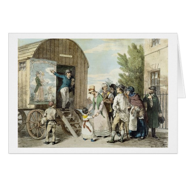 Les foires : L'exposition, c.1821 (litho de (Devant horizontal)