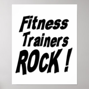 Les formateurs de fitness Rock! Impression de l'af