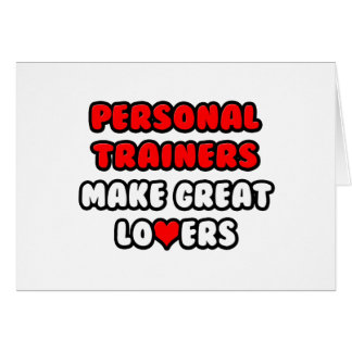 Les formateurs personnels font de grands amoureux