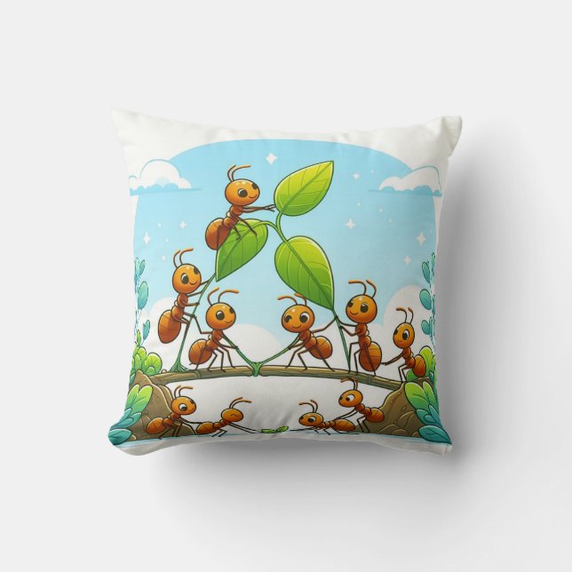Les fourmis du Coussin Wonderland (Recto)