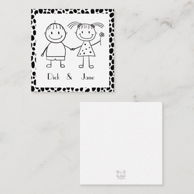Les frères et soeurs sont éternels - Cartes Cadeau (Devant / Derrière)