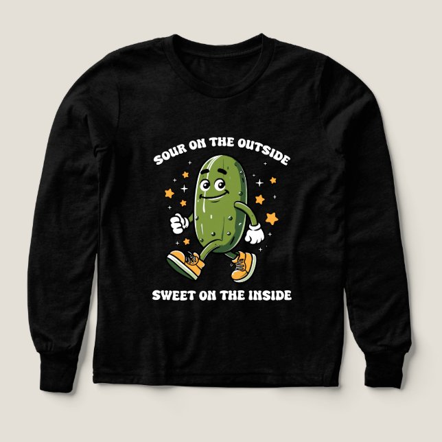 Les garçons amusants sour pickle mot art (Motif recto)