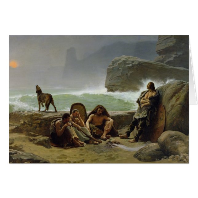 Les gardes-côte gauloises, 1888 (Devant horizontal)