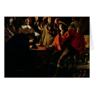 Les gardes fumant, 1643